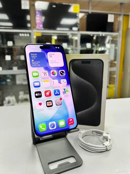 iPhone 15 Pro Max, 256 ГБ, SIM + eSIM