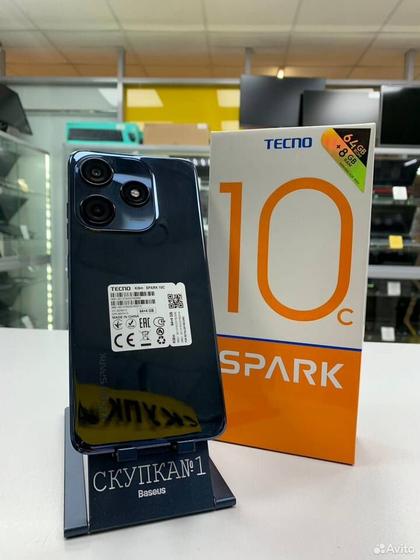 Tecno Spark 10c, 4/64 ГБ