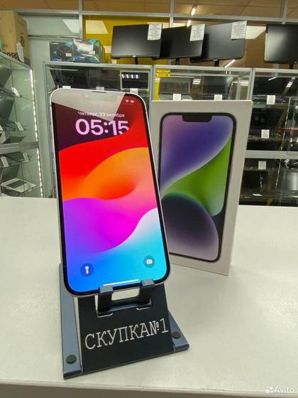 iPhone 14, 128 ГБ, SIM + eSIM