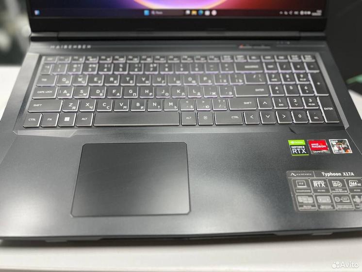 Ноутбук maibenben Ryzen 5 6 ядер/RTX 3050/Ram 16Gb