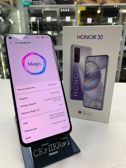 HONOR 30, 8/128 ГБ