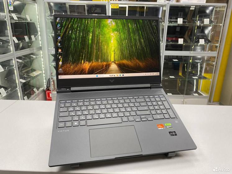 Ноутбук HP Victus AMD Ryzen 7 8 ядер/ RTX 4060 8Gb