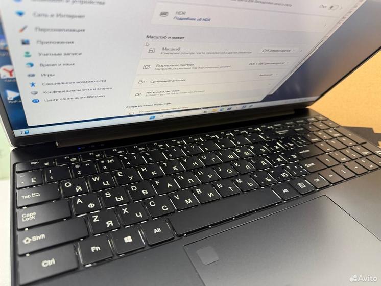 Ноутбук Celeron N5095A 2.9Ghz/ Ram 16Gb/ SSD