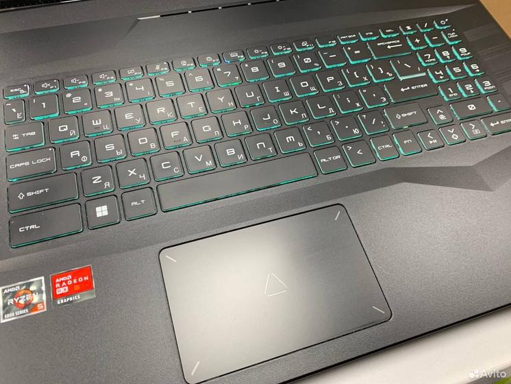 Ноутбук MSI Alpha 17 Ryzen 5 6 ядер/ RX 6600M 8Gb