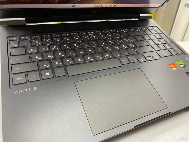 Ноутбук HP Victus AMD Ryzen 7 8 ядер/ RTX 4060 8Gb