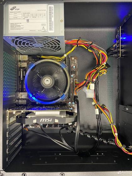 Системный блок i3-7100 3.9Ghz/ GTX 1050/ SSD