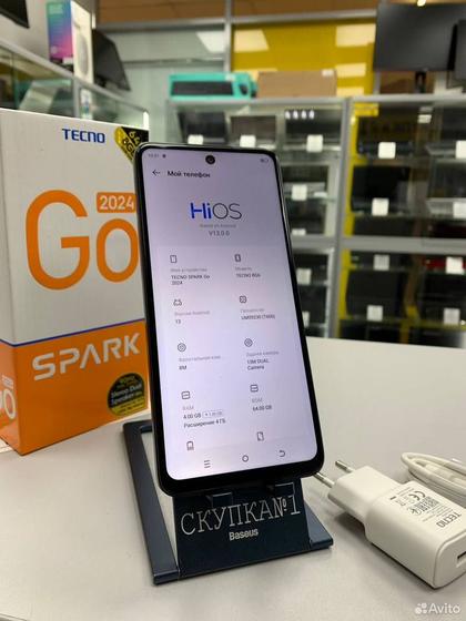 Tecno Spark Go 2024, 4/64 ГБ