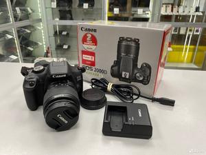 Зеркальный фотоаппарат Canon EOS 2000D Kit 18-55m